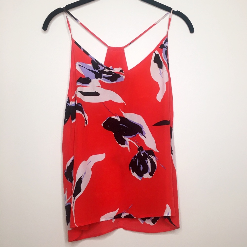 Yumi Kim Floral Silk Blouse